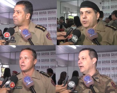 Comandante da 7ª Região Militar muda comando do 23º BPM em Divinópolis Comandantes Pm - Divinews